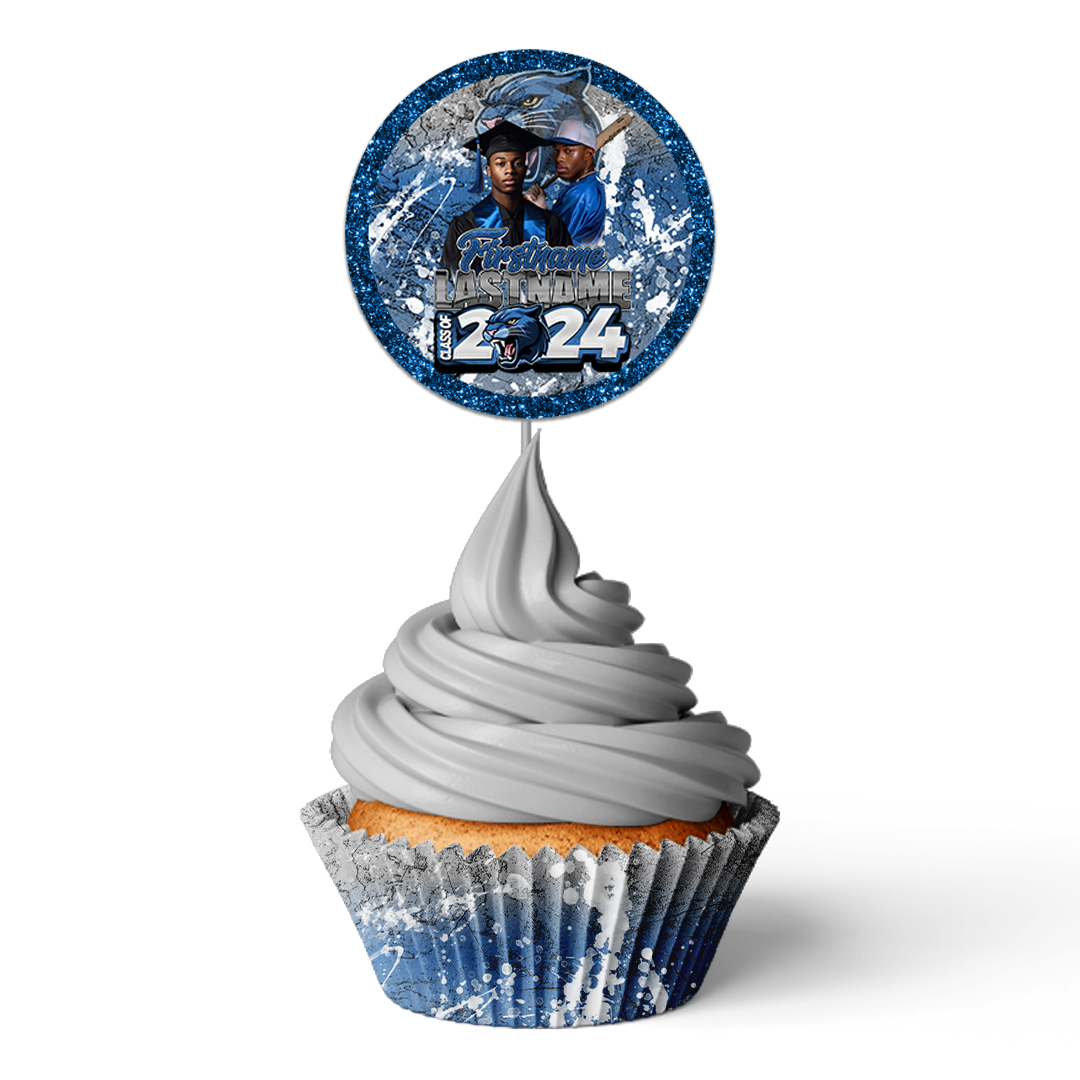 Graduation 2024 Custom Cupcake Topper