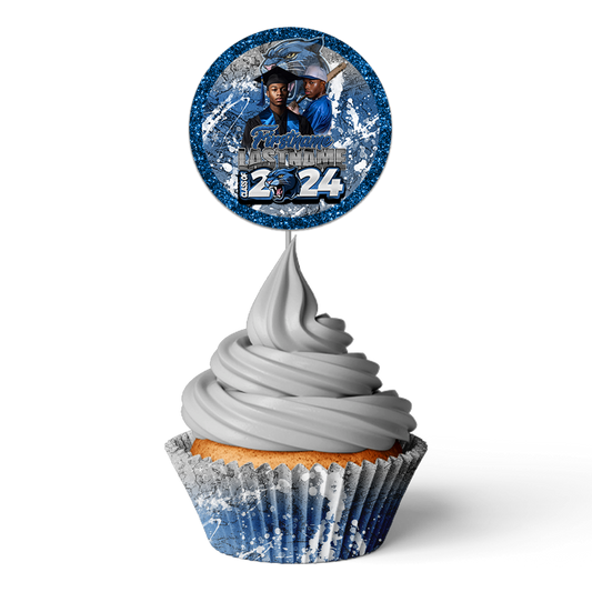 Graduation 2024 Custom Cupcake Topper