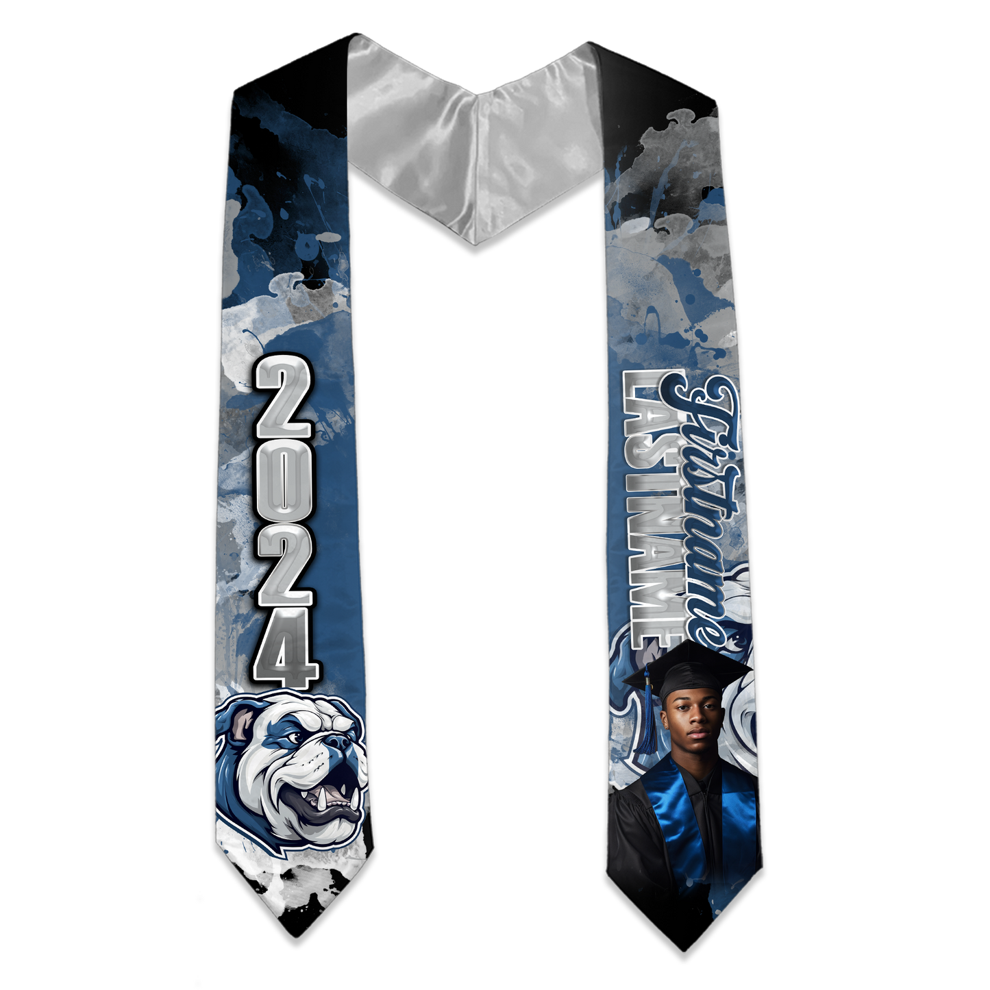 Senior 2024 Graduation Personalized Photo Stole